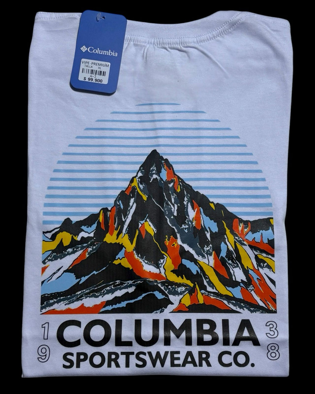 camiseta blanco montaña talla XL - estilo aventura