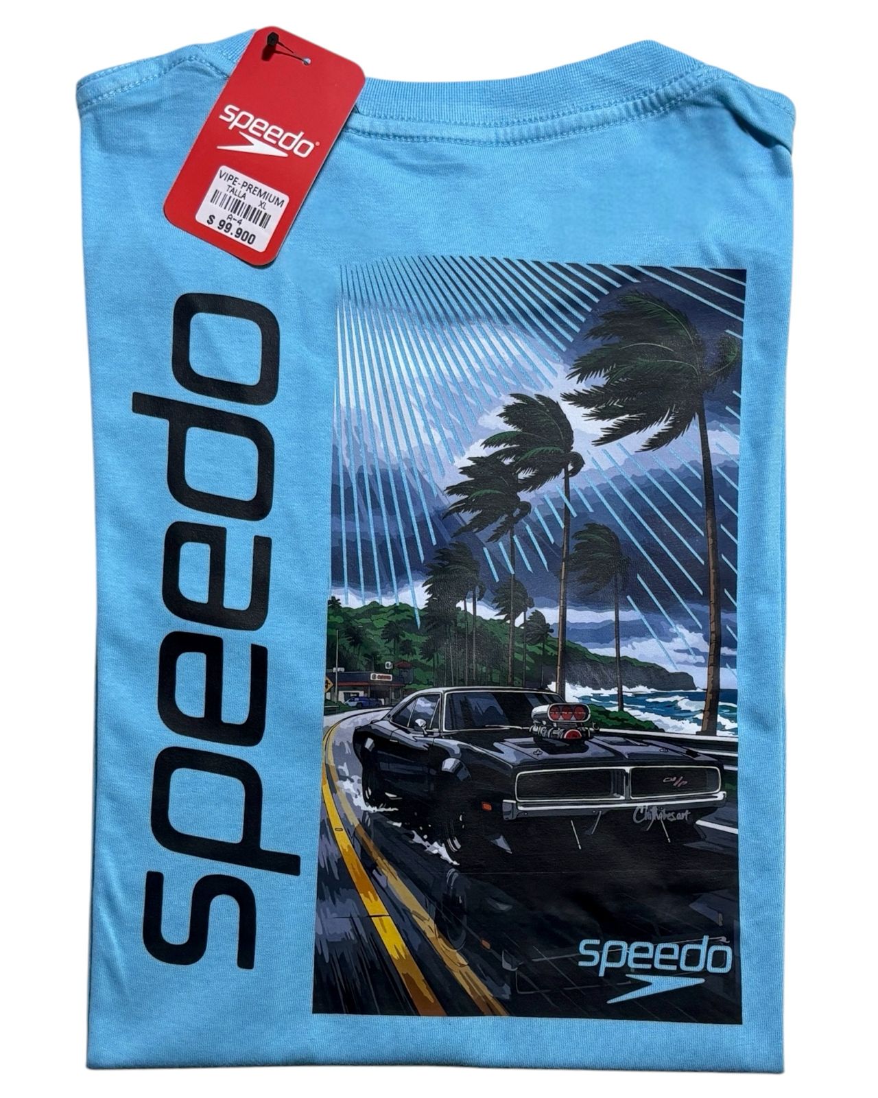camiseta color car talla XL - estilo playero