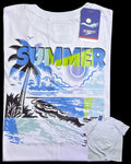 camiseta blanco talla M - estilo playero