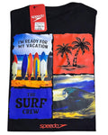 camiseta negra talla M - estilo playero