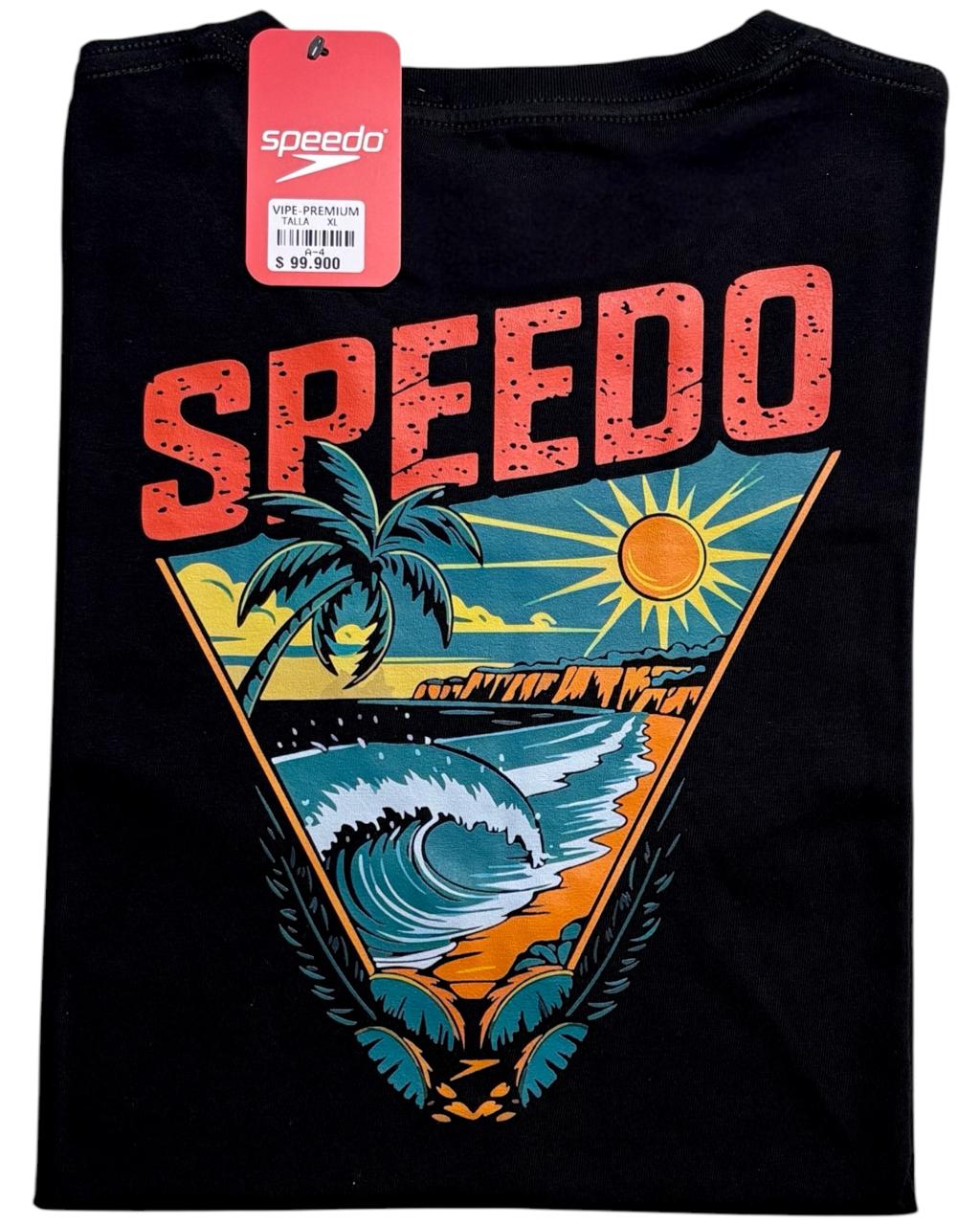 camiseta negro beach talla XL - estilo playero