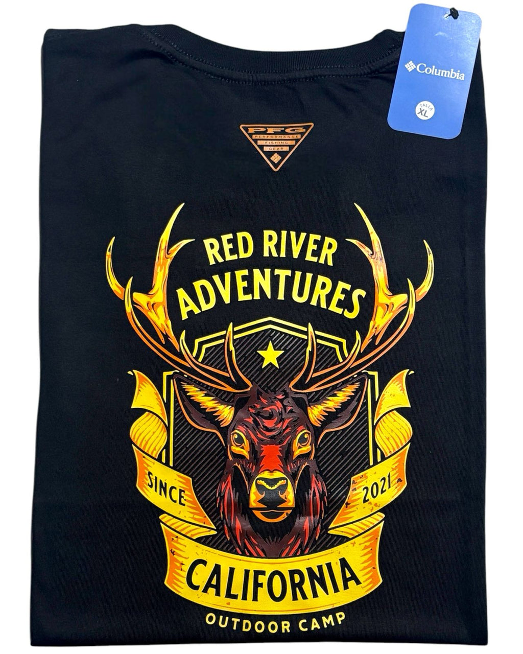 camiseta negro siervo talla XL - estilo aventura