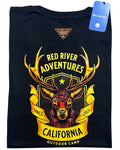 camiseta negro siervo talla XL - estilo aventura
