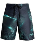 Pantaloneta Playera Antifluido Secado Rápido - estilo negro adn puntos verde speed