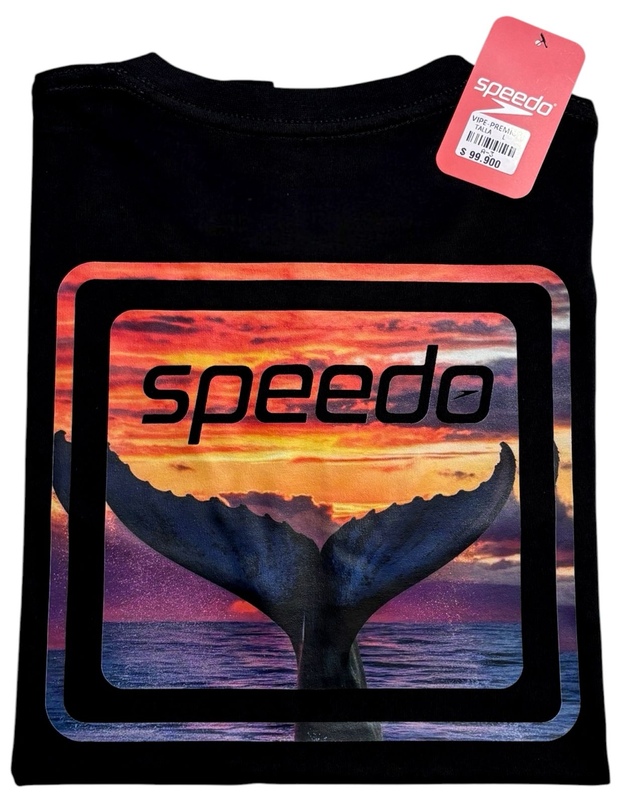 camiseta negro talla L - estilo playero