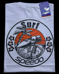 camiseta blanco calavera talla XL - estilo playero
