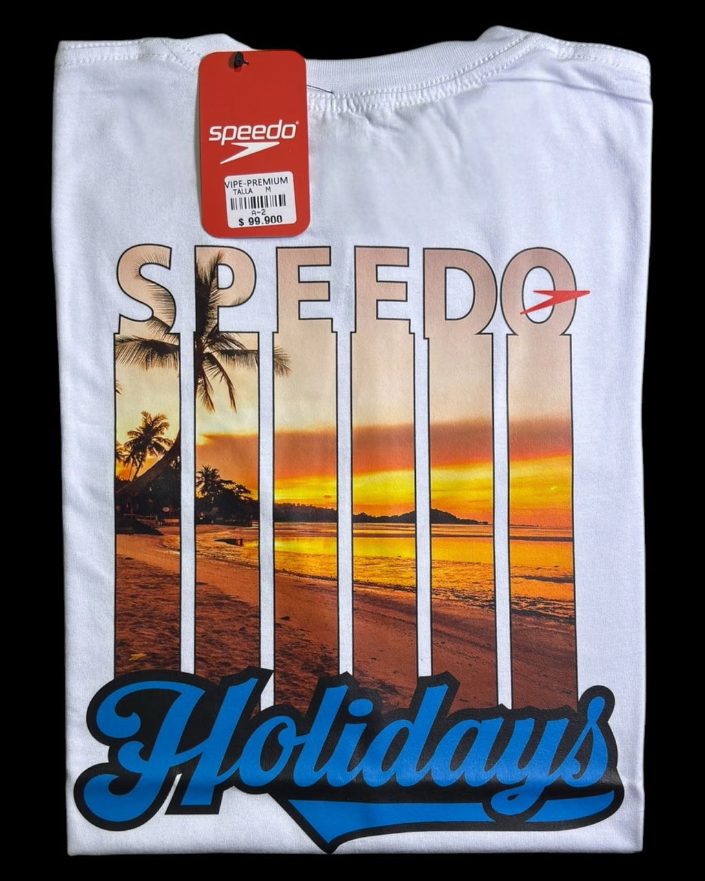 camiseta blanco holidays  - estilo playero
