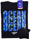 camiseta negra talla S - estilo playero