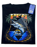 camiseta negro marlin talla XL - estilo aventura
