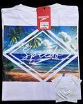 camiseta blanco talla M - estilo playero