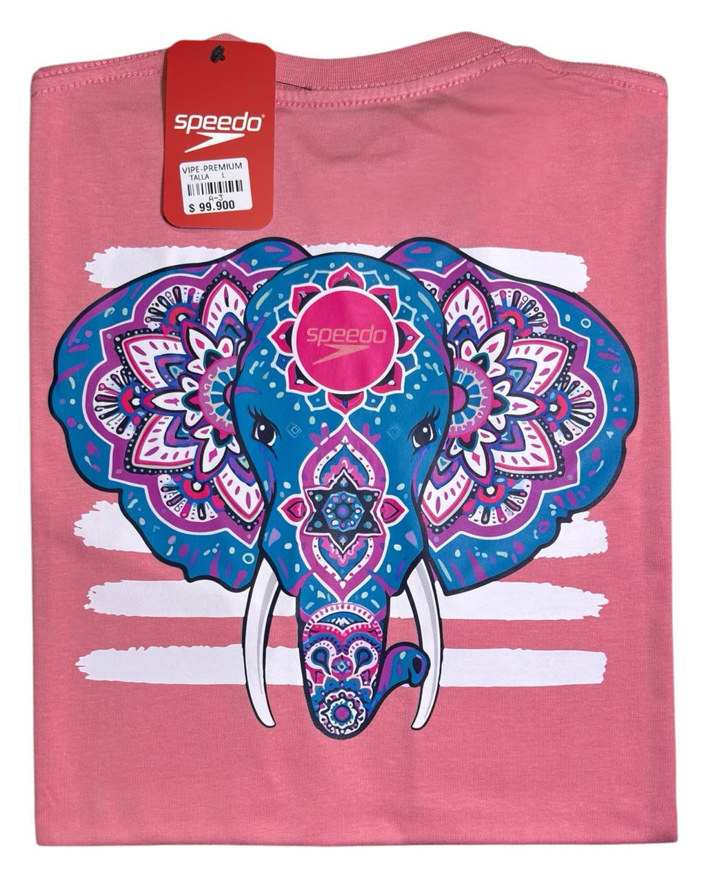 camiseta color elefante mujer talla L - estilo playero