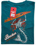 camiseta color calavera talla XL - estilo playero