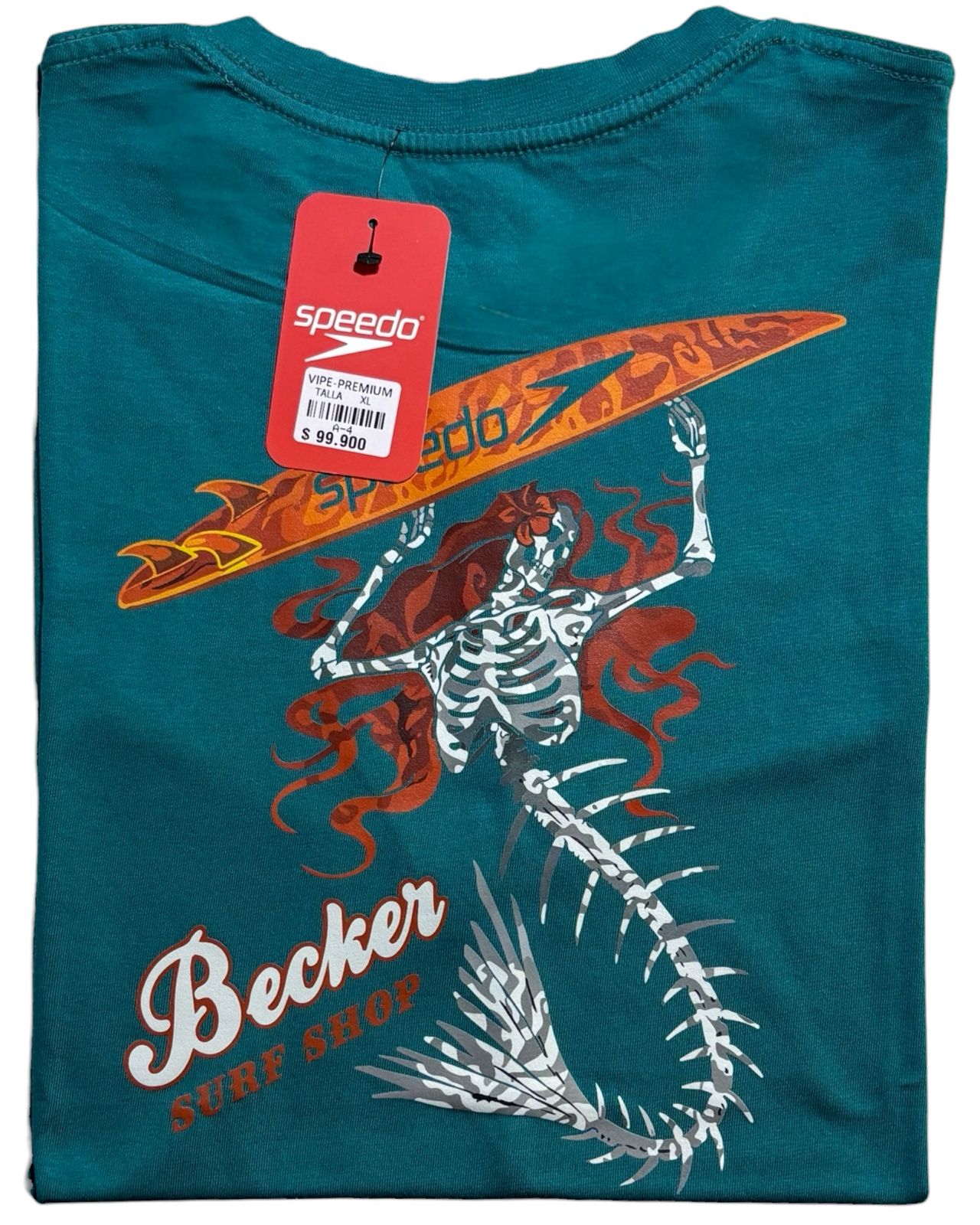 camiseta color calavera talla XL - estilo playero