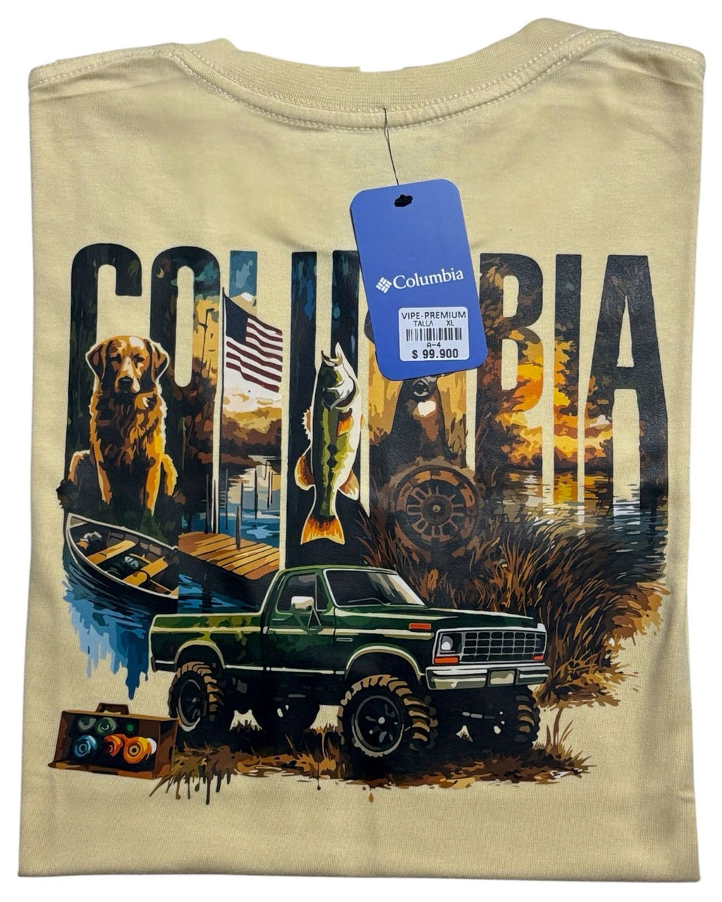 camiseta color talla XL - estilo aventura