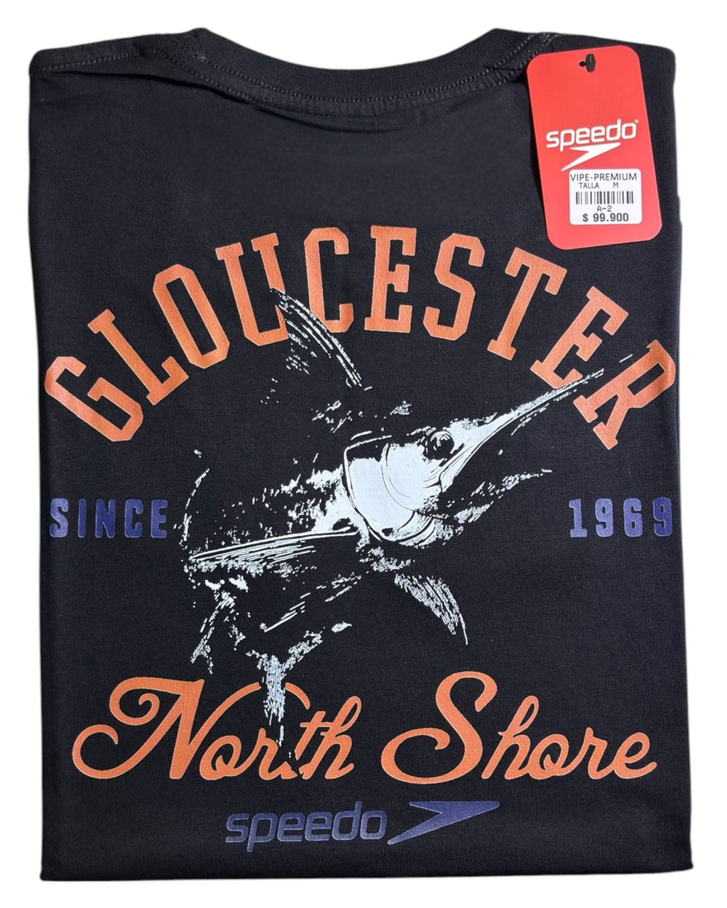 camiseta negro marlin talla XXL - estilo playero