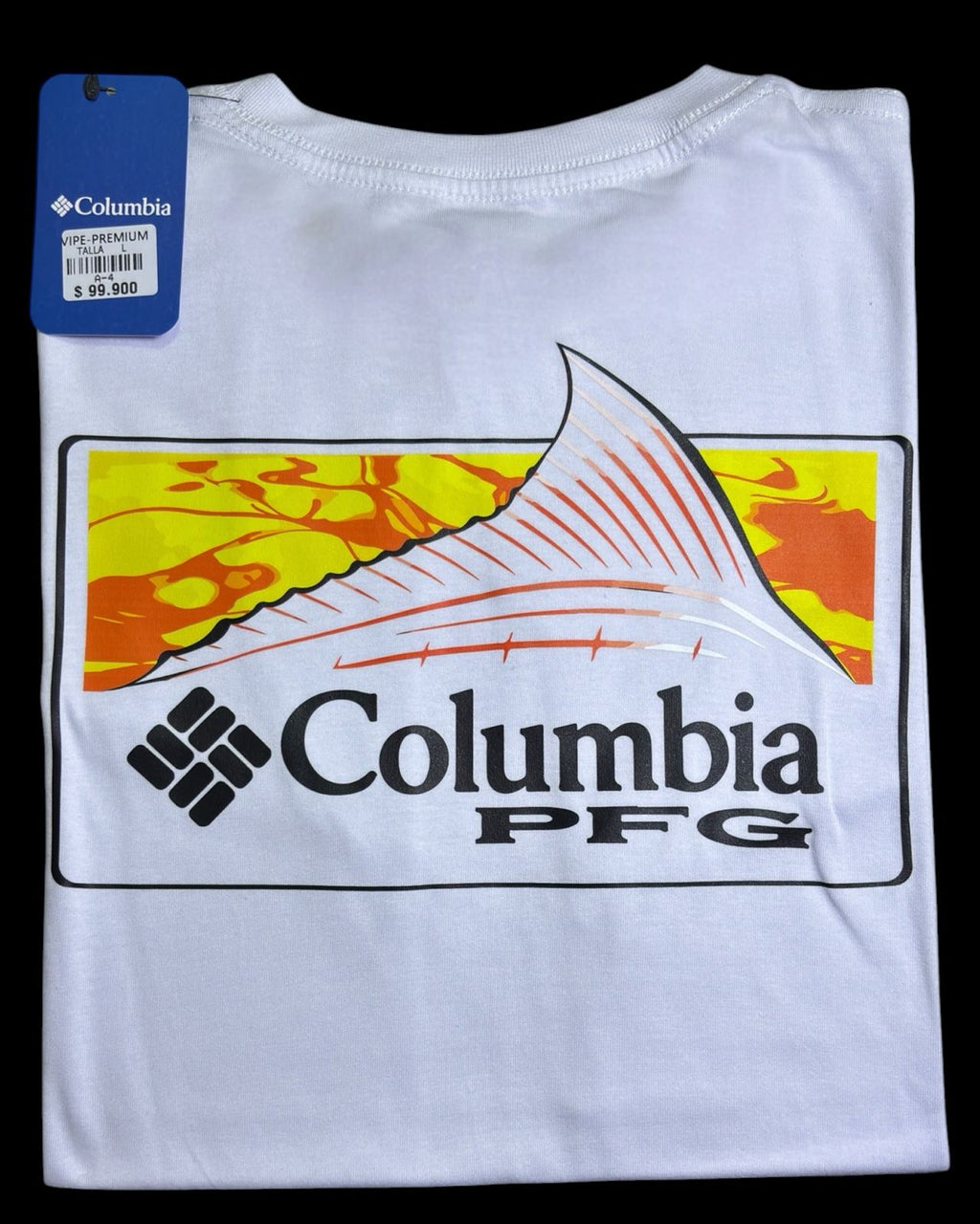 camiseta blanco pesca  - estilo aventura