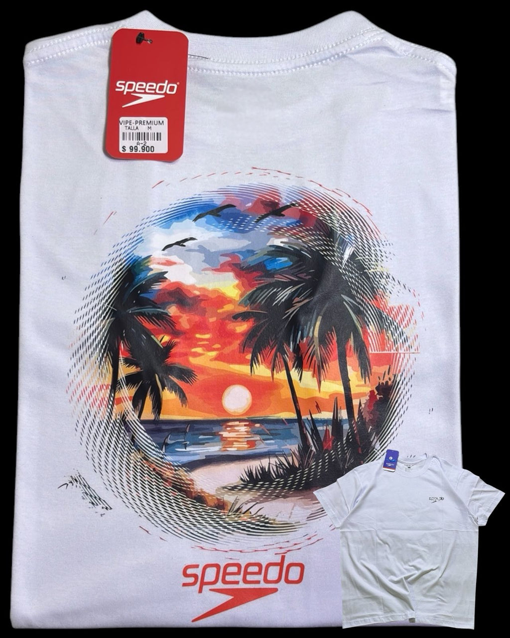 camiseta blanco playa - estilo playero