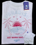camiseta blanco talla M - estilo playero