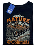 camiseta negro montaña talla XL - estilo aventura