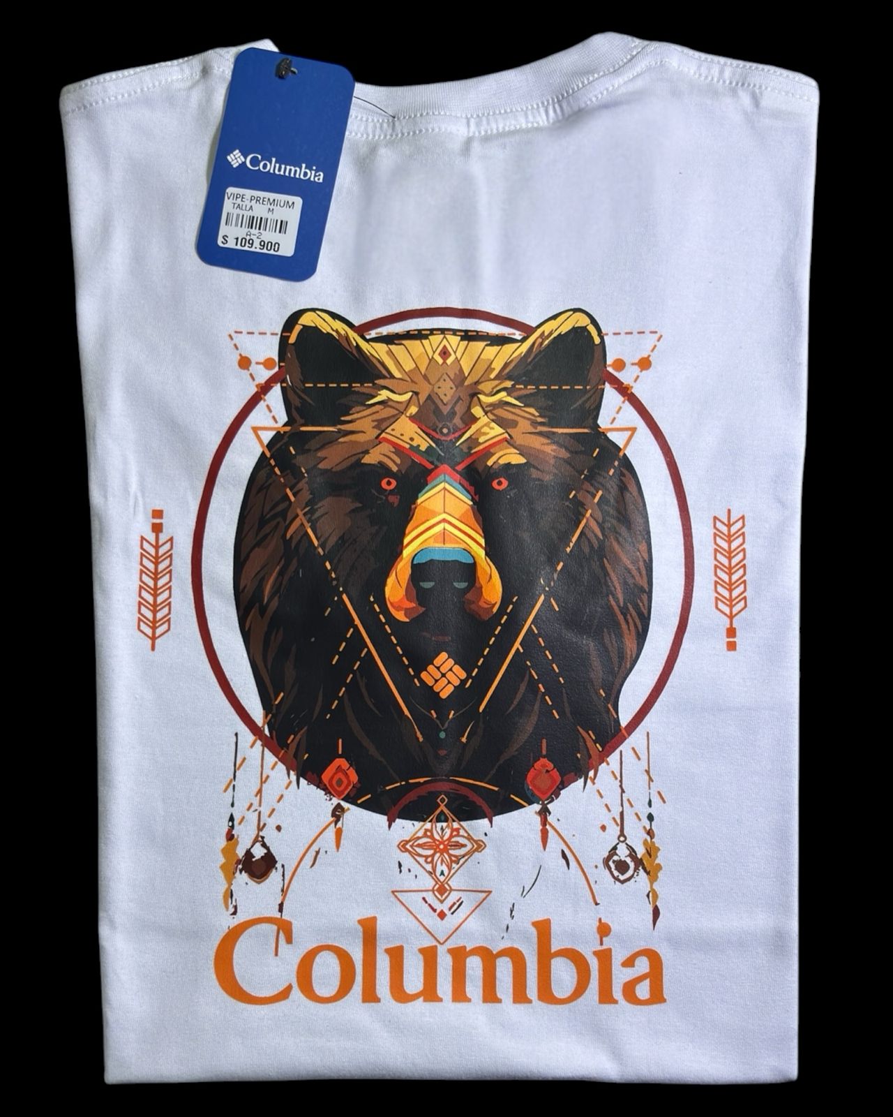 camiseta blanco talla M - estilo aventura