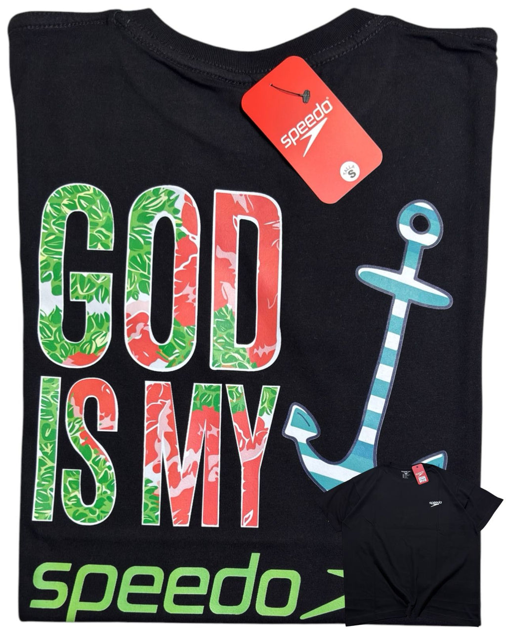 camiseta negra talla S - estilo playero