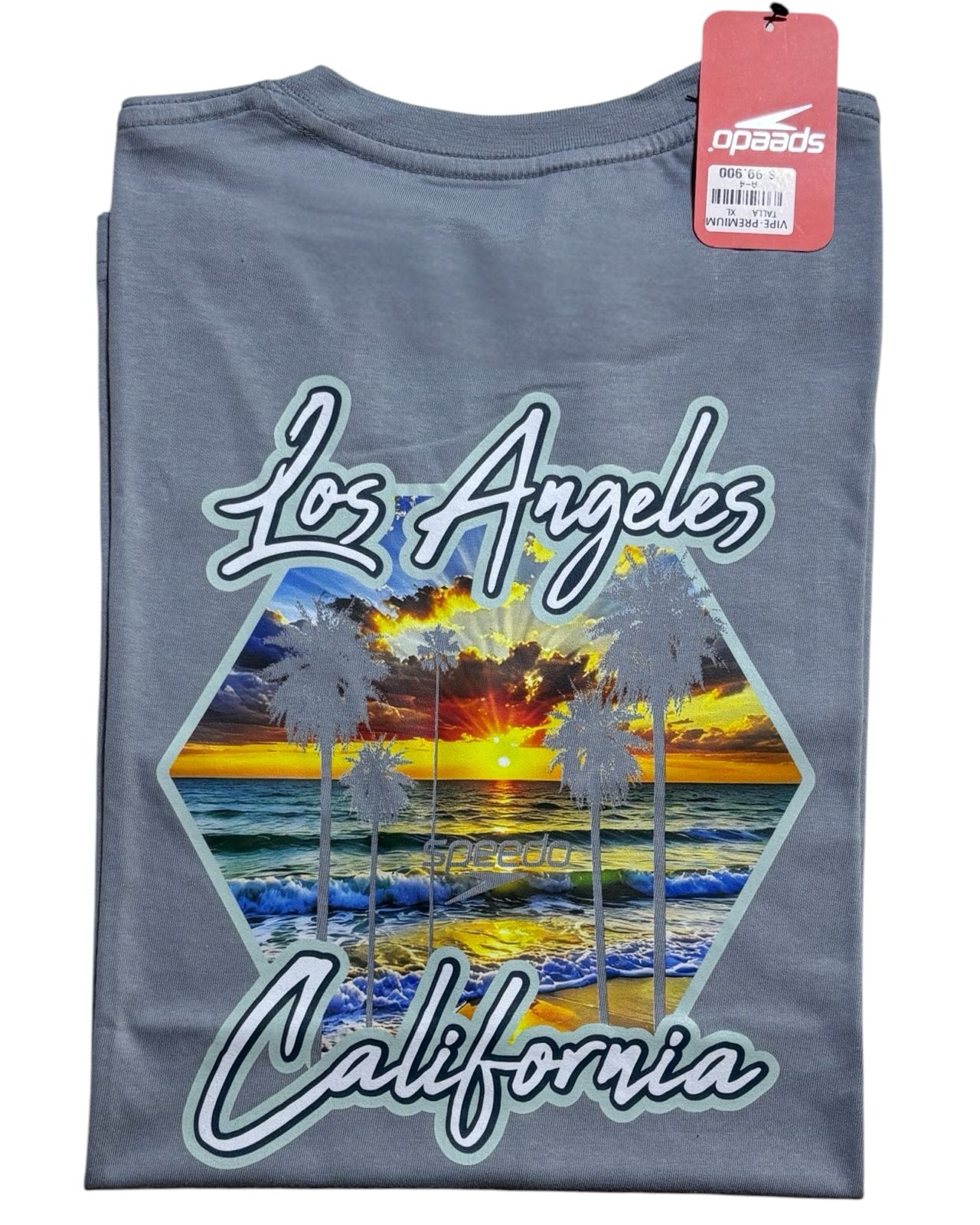 camiseta color california talla XL - estilo playero
