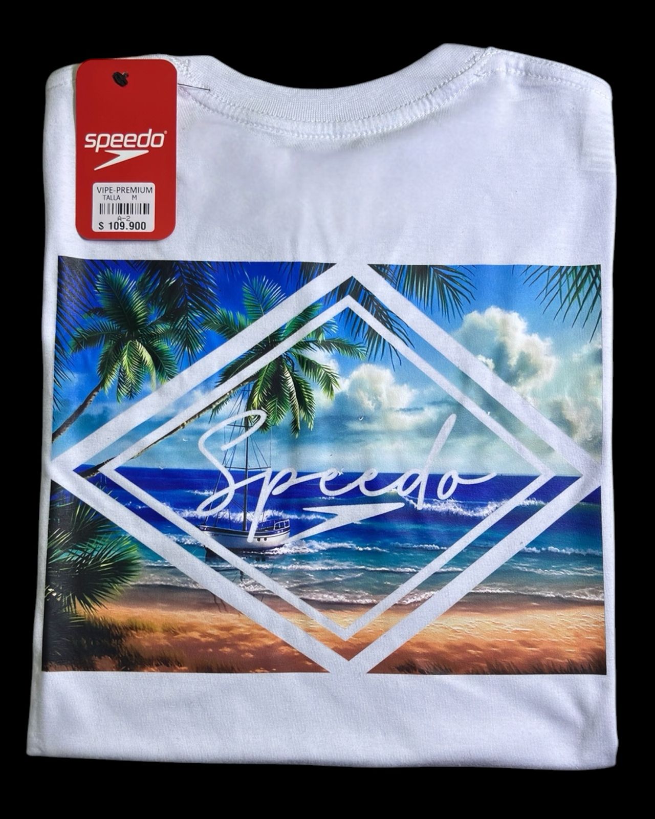 camiseta blanco playa - estilo playero