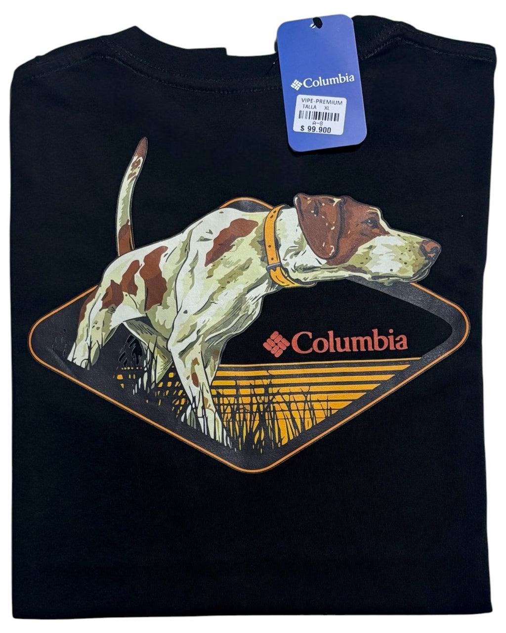 camiseta negro dog talla XL - estilo aventura