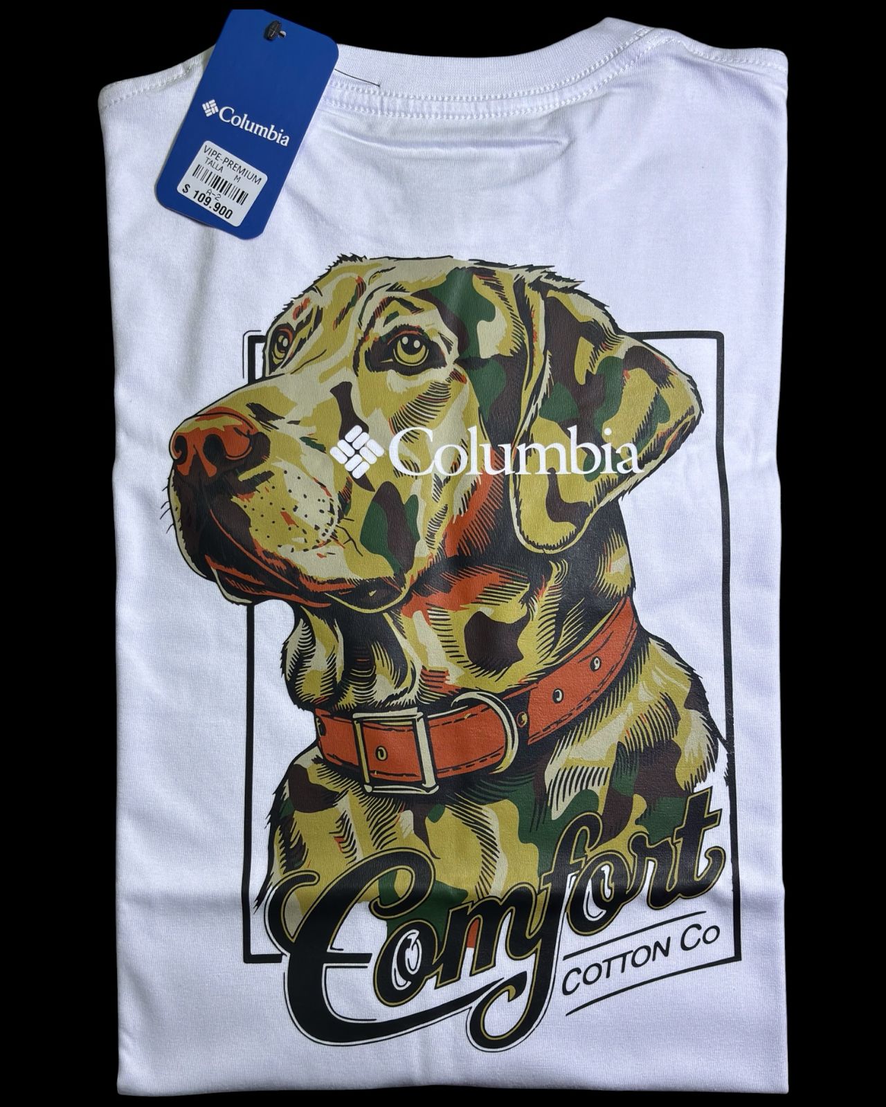 camiseta blanco talla M - estilo aventura