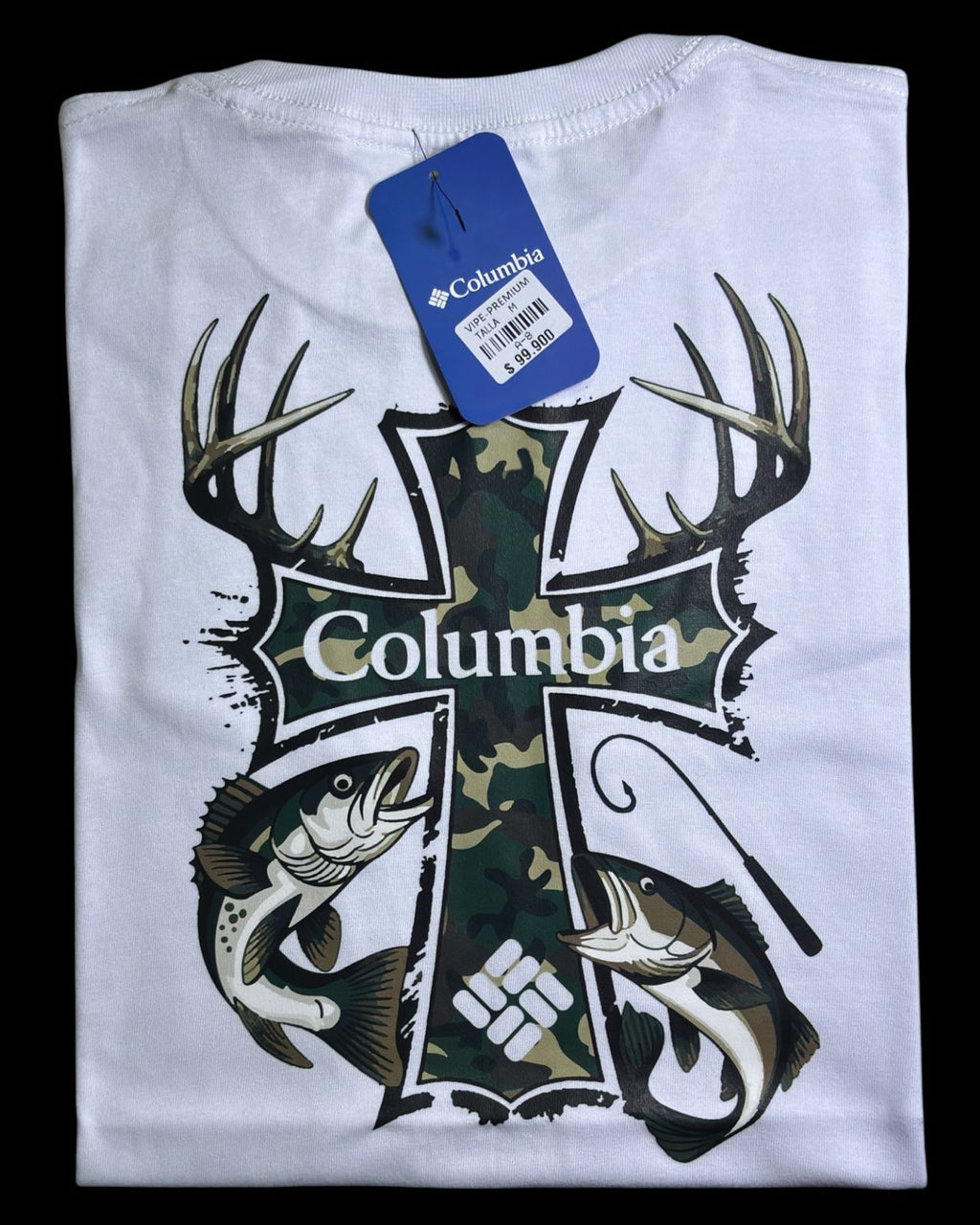 camiseta blanco talla M - estilo aventura